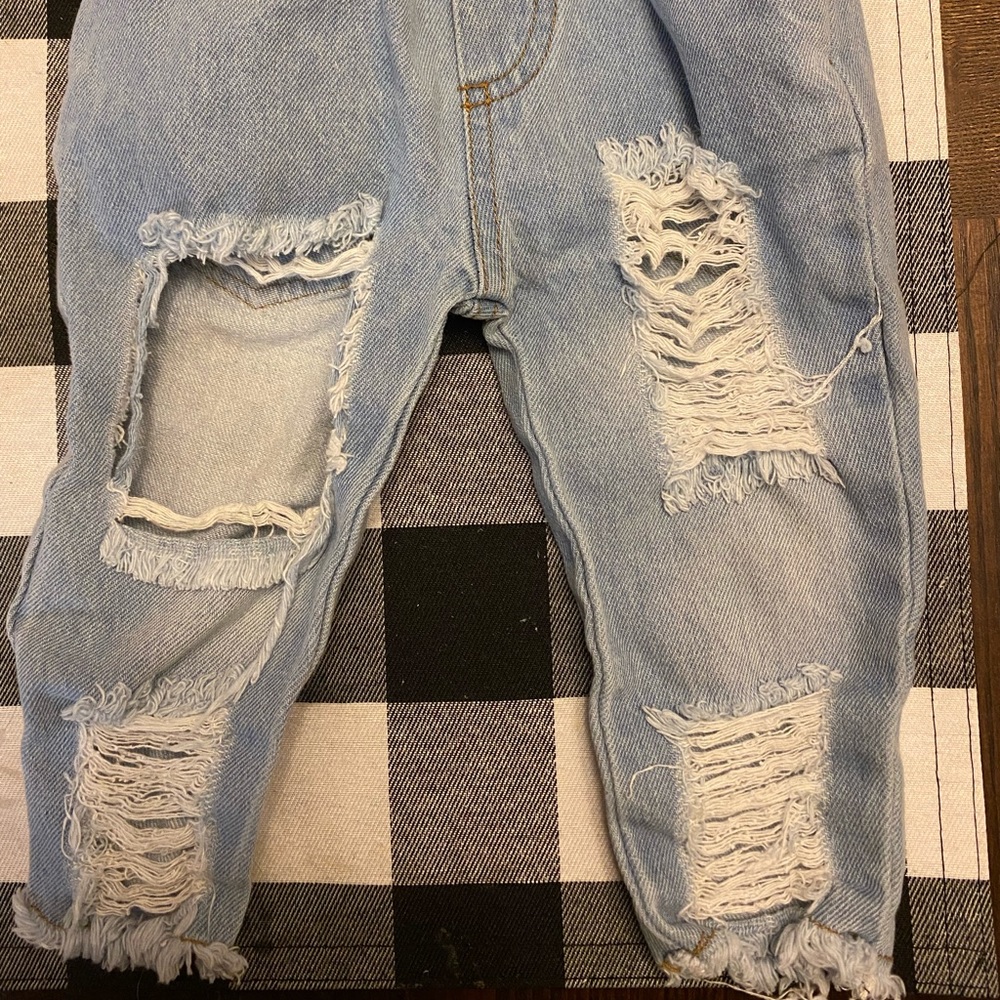 Toddler Hand Distressed Denim